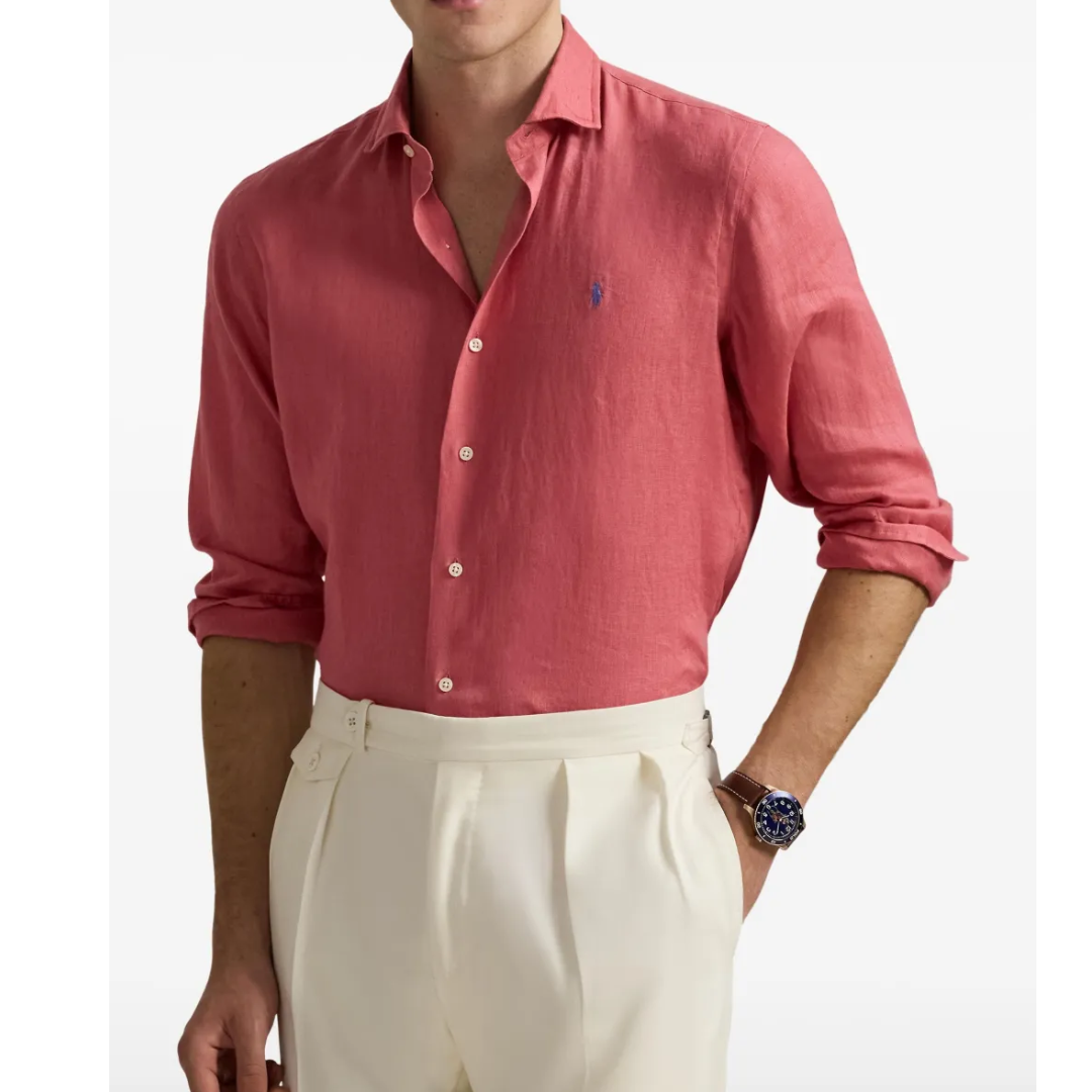 Polo Ralph Lauren Linen Shirt, Adirondack Berry