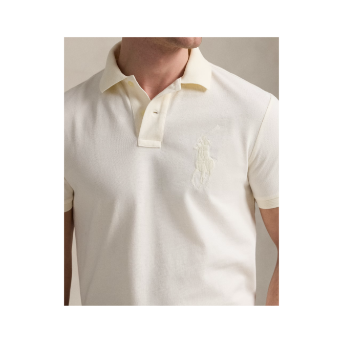 Polo Ralph Lauren  Big Pony Shirt, Cream - Görsel 3