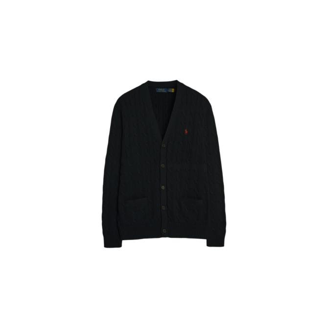 Polo Ralph Lauren V-Neck Cardigan, Black